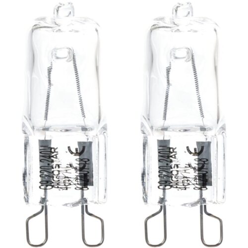 B.V. KÉSZLET 2x Ipari izzó G9/40W/230V 2700K