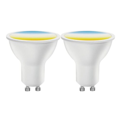 B.V. KÉSZLET 2x LED Dimmelhető izzó MESH Intelligens GU10/6