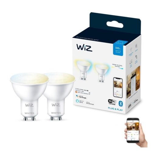 WiZ KÉSZLET 2x LED Dimmelhető izzó PAR16 GU10/4