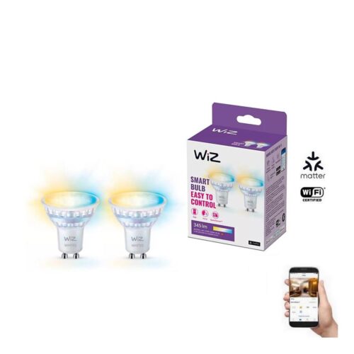 WiZ KÉSZLET 2x LED Dimmelhető izzó PAR16 GU10/4