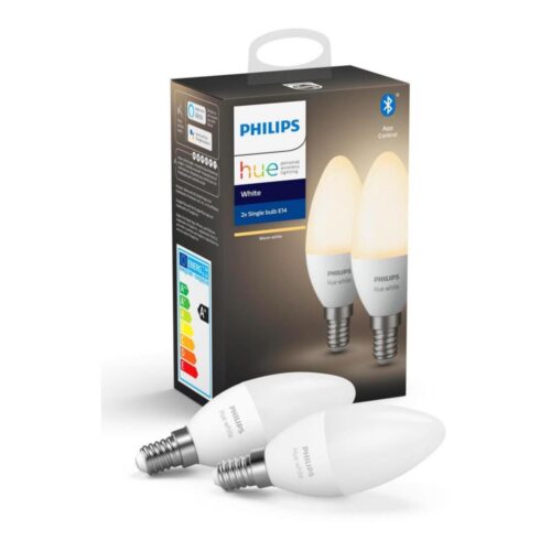 Philips KÉSZLET 2x LED Dimmelhető izzó Philips Hue WHITE E14/5