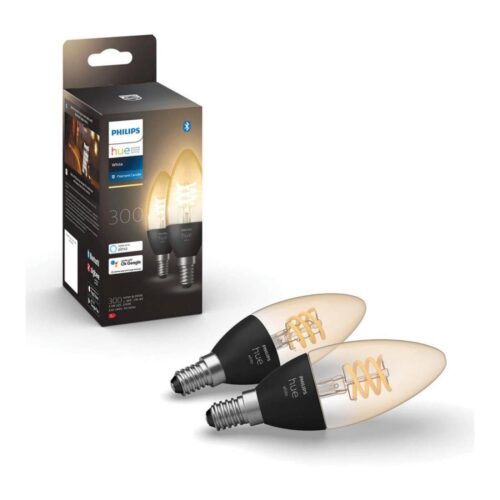 Philips KÉSZLET 2x LED Dimmelhető izzó Philips Hue WHITE FILAMENT E14/4