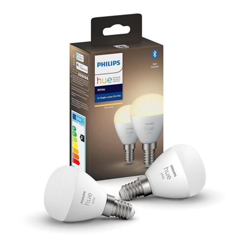 Philips KÉSZLET 2x LED Dimmelhető izzó Philips Hue WHITE P45 E14/5