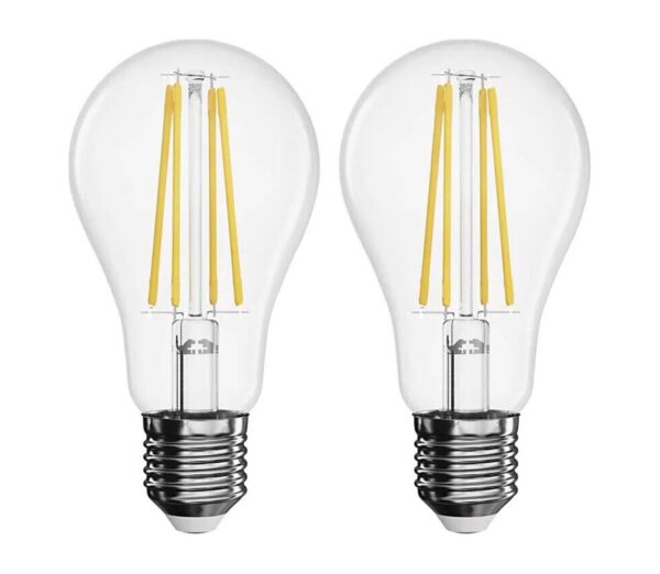 KÉSZLET 2x LED Izzó FILAMENT A60 E27/5
