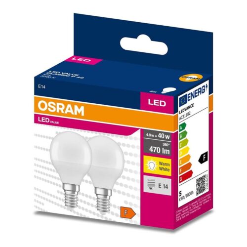Osram KÉSZLET 2x LED Izzó P45 E14/4