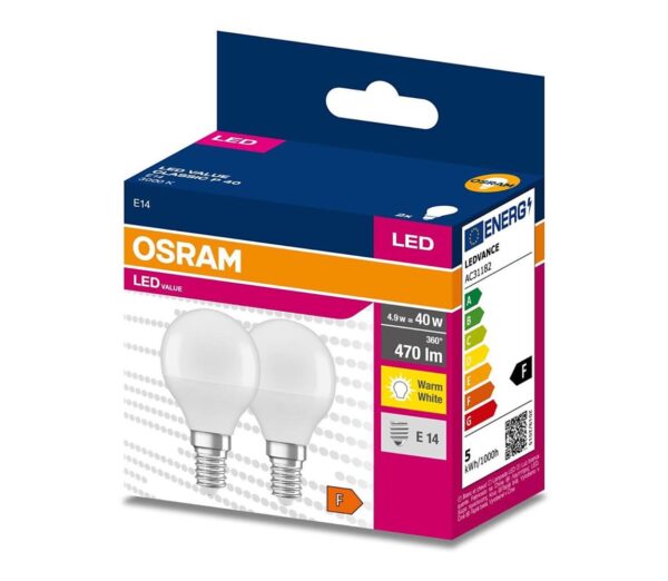 Osram KÉSZLET 2x LED Izzó P45 E14/4