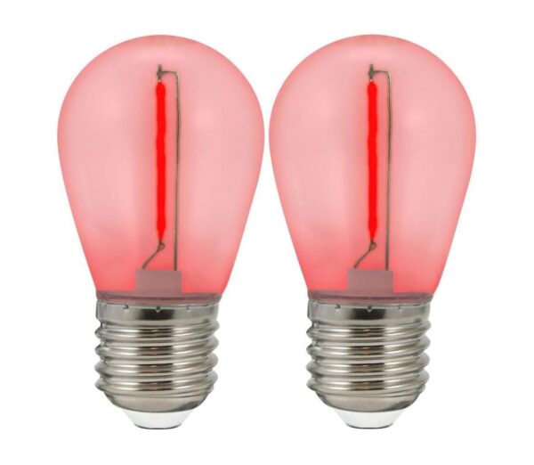 KÉSZLET 2x LED Izzó PARTY E27/0