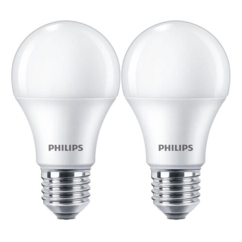 Philips KÉSZLET 2x LED Izzó Philips A60 E27/10W/230V 4000K