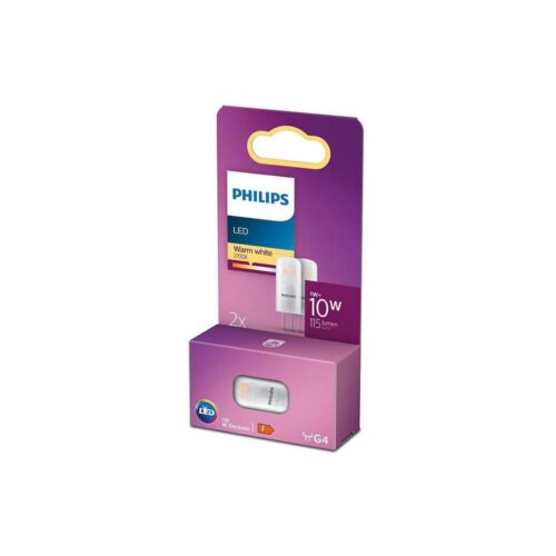 Philips KÉSZLET 2x LED Izzó Philips G4/1W/12V 2700K