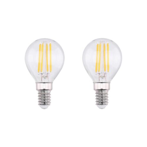 Globo KÉSZLET 2x LED Izzó VINTAGE E14/4W/230V 2700K
