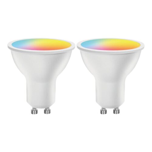 B.V. KÉSZLET 2x LED RGBW Dimmelhető izzó MESH Intelligens GU10/6