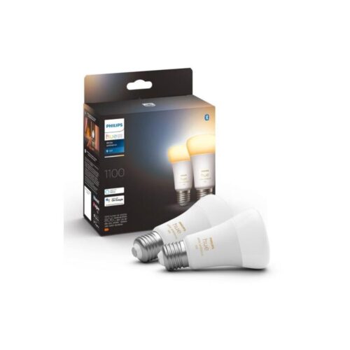 Philips KÉSZLET 2xLED Dimmelhető izzó Philips Hue WHITE AMBIANCE E27/8W/230V 2200
