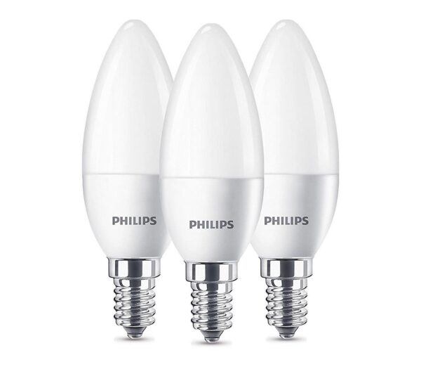Philips Készlet 3 x LED izzó Philips B35 E14/5