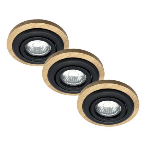 KÉSZLET 3x Beépíthető lámpa TOBBY 1xG9/20W/230V átm. 11