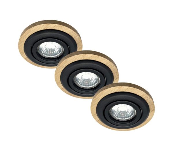 KÉSZLET 3x Beépíthető lámpa TOBBY 1xG9/20W/230V átm. 11