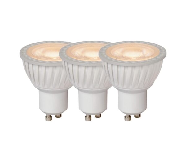 Lucide KÉSZLET 3x LED Dimmelhető izzó MR16 GU10/5W/230V 3000K