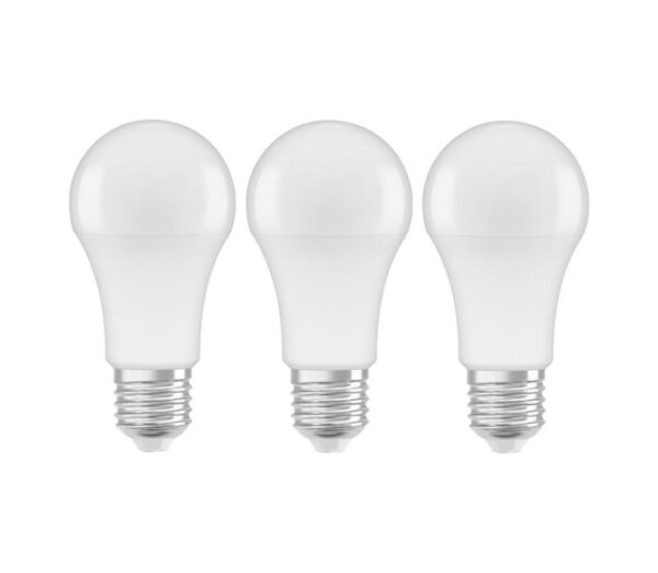 KÉSZLET 3x LED Izzó A60 E27/10W/230V 2700K