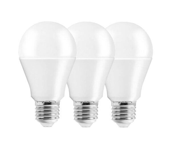 KÉSZLET 3x LED Izzó A60 E27/10W/230V 3000K