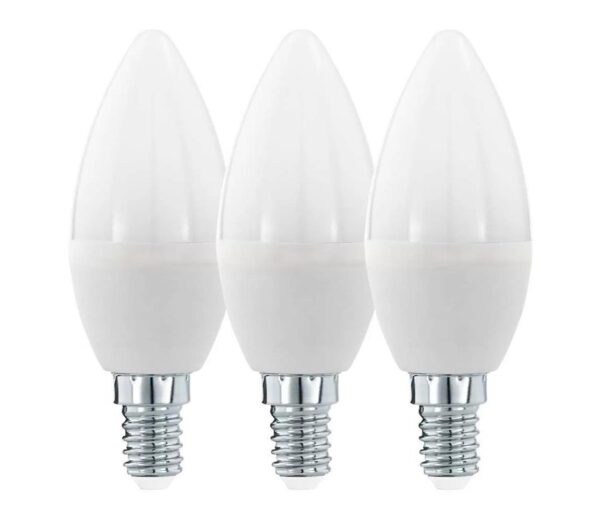 Eglo KÉSZLET 3x LED Izzó C37 E14/6W/230V 3000K