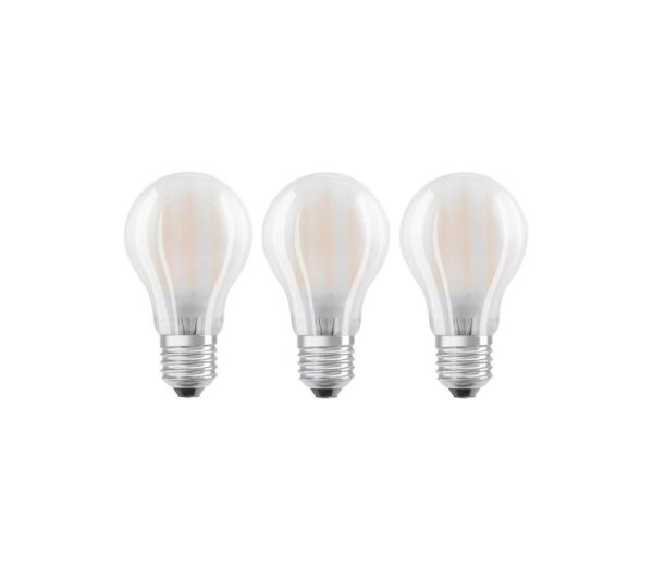 KÉSZLET 3x LED Izzó E27/7W/230V 2700K