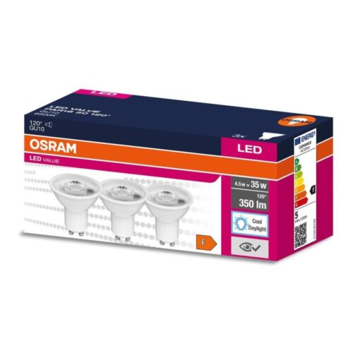 Osram KÉSZLET 3x LED Izzó PAR16 GU10/4