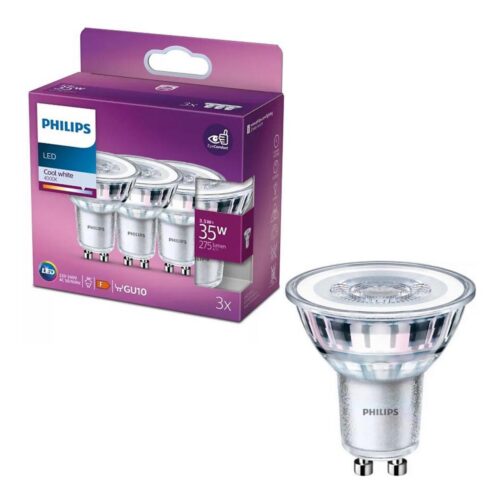 Philips KÉSZLET 3x LED Izzó Philips PAR16 GU10/3