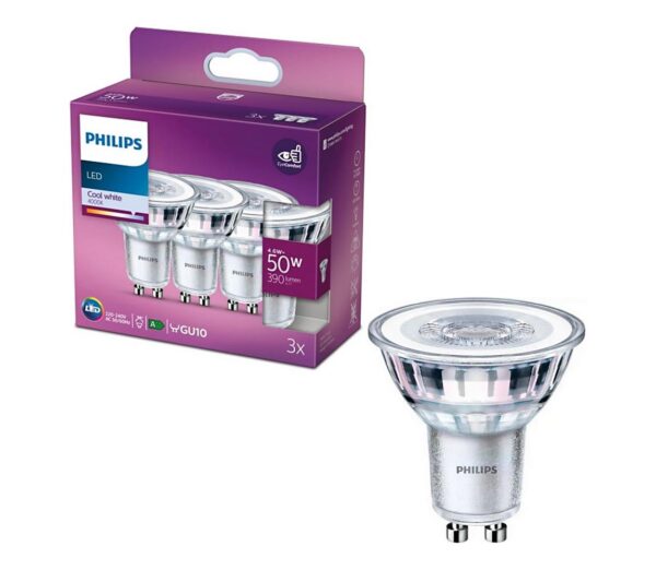 Philips KÉSZLET 3x LED Izzó Philips PAR16 GU10/4