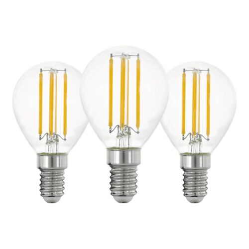 Eglo KÉSZLET 3x LED Izzó VINTAGE P45 E14/7W/230V 2700K