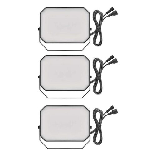 KÉSZLET 3x LED RGBIC Dimmelhető kültéri reflektor LED/14W/230V 3000