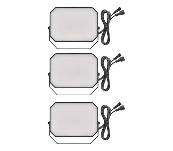 KÉSZLET 3x LED RGBIC Dimmelhető kültéri reflektor LED/14W/230V 3000
