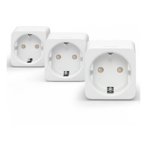 Philips KÉSZLET 3x Okos konnektor Philips Hue Intelligens dugó EU SCHUKO