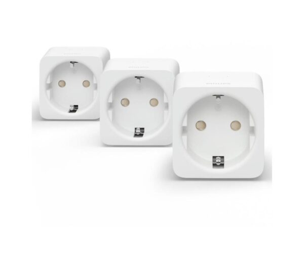 Philips KÉSZLET 3x Okos konnektor Philips Hue Intelligens dugó EU SCHUKO