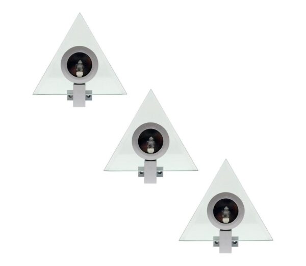 KÉSZLET 3x Spotlámpa PYRAMID 3xG4/20W/230V/12V