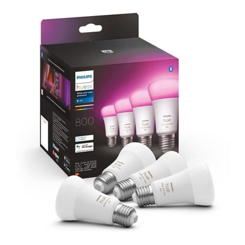 Philips KÉSZLET 4x LED Dimmelhető izzó Philips Hue WACA E27/6