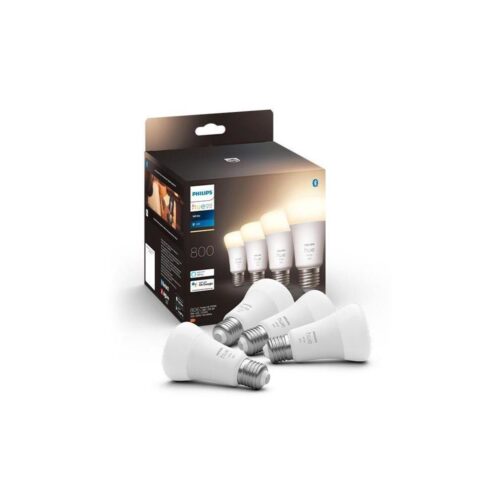 Philips KÉSZLET 4x LED Dimmelhető izzó Philips Hue WHITE A60 E27/9W/230V 2700K