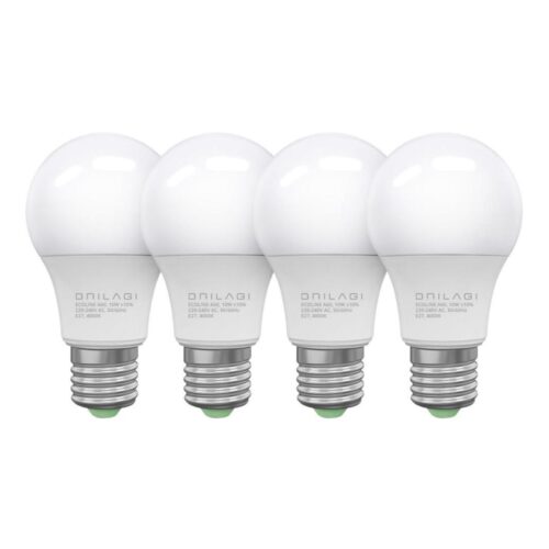 Brilagi KÉSZLET 4x LED Izzó ECOLINE A60 E27/10W/230V 4000K