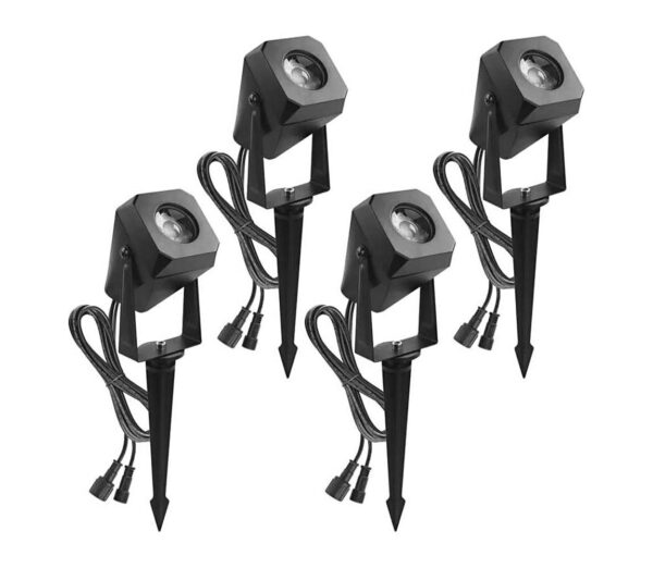 KÉSZLET 4x LED RGBIC Dimmelhető kültéri lámpa LED/7W/230V 3000