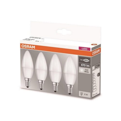 Osram KÉSZLET 4xLED Izzó E14/5W/230V 4000K