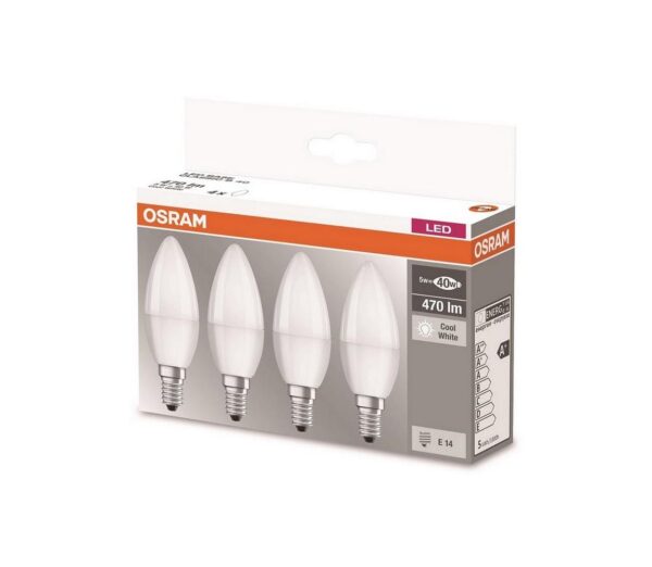 Osram KÉSZLET 4xLED Izzó E14/5W/230V 4000K