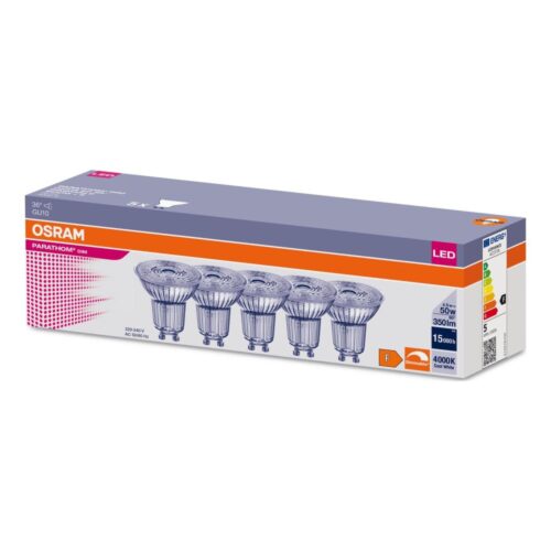 Osram KÉSZLET 5x LED Dimmelhető izzó PAR16 GU10/4