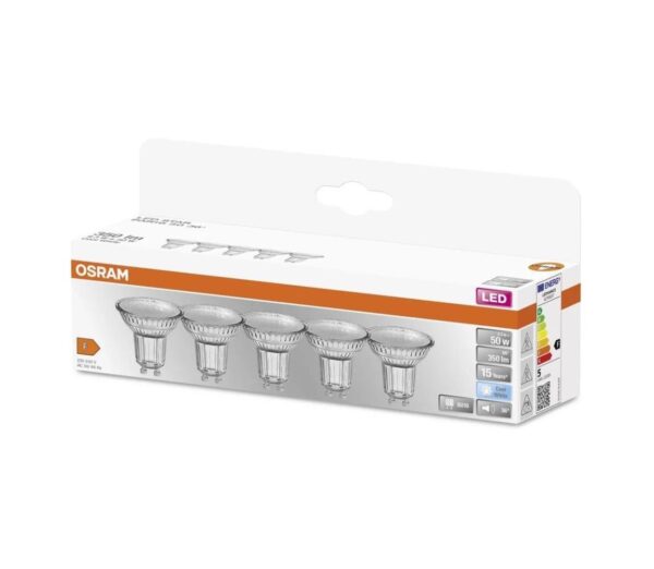 Osram KÉSZLET 5x LED Izzó PAR16 GU10/4