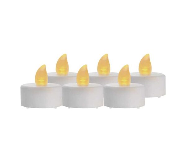 KÉSZLET 6x LED Karácsonyi dekoráció 6xLED/6xCR2032 fehér