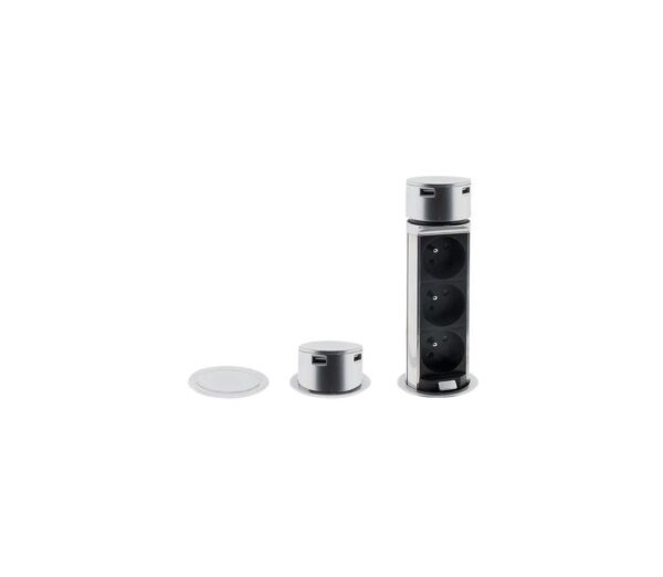 Konnektoro oszlop az asztallaphoz 3x230V