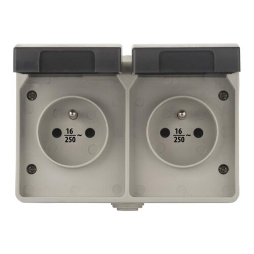 Kültéri aljzat FRENCH 250V/16A IP44 2Z
