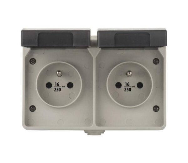 Kültéri aljzat FRENCH 250V/16A IP44 2Z