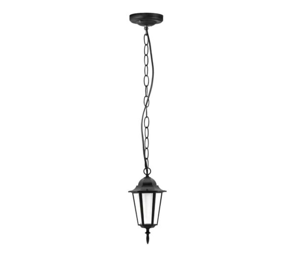 Kültéri csillár 1xE27/20W/230V IP43 fekete