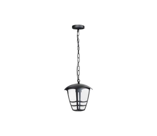 Kültéri csillár láncon TEVIO 1xE27/60W/230V IP54 fekete