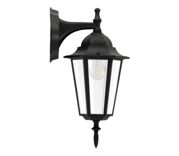 Kültéri fali lámpa 1xE27/20W/230V IP43 fekete