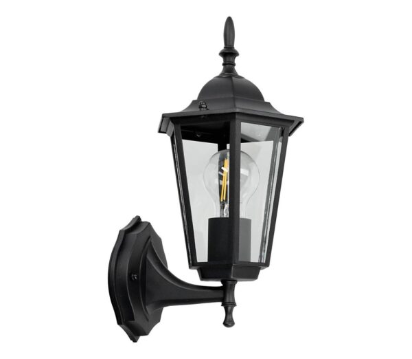 Kültéri fali lámpa 1xE27/60W/230V IP44 fekete