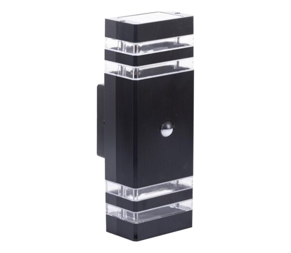 Kültéri fali lámpa érzékelővel BREZZA 2xGU10/35W/230V IP65